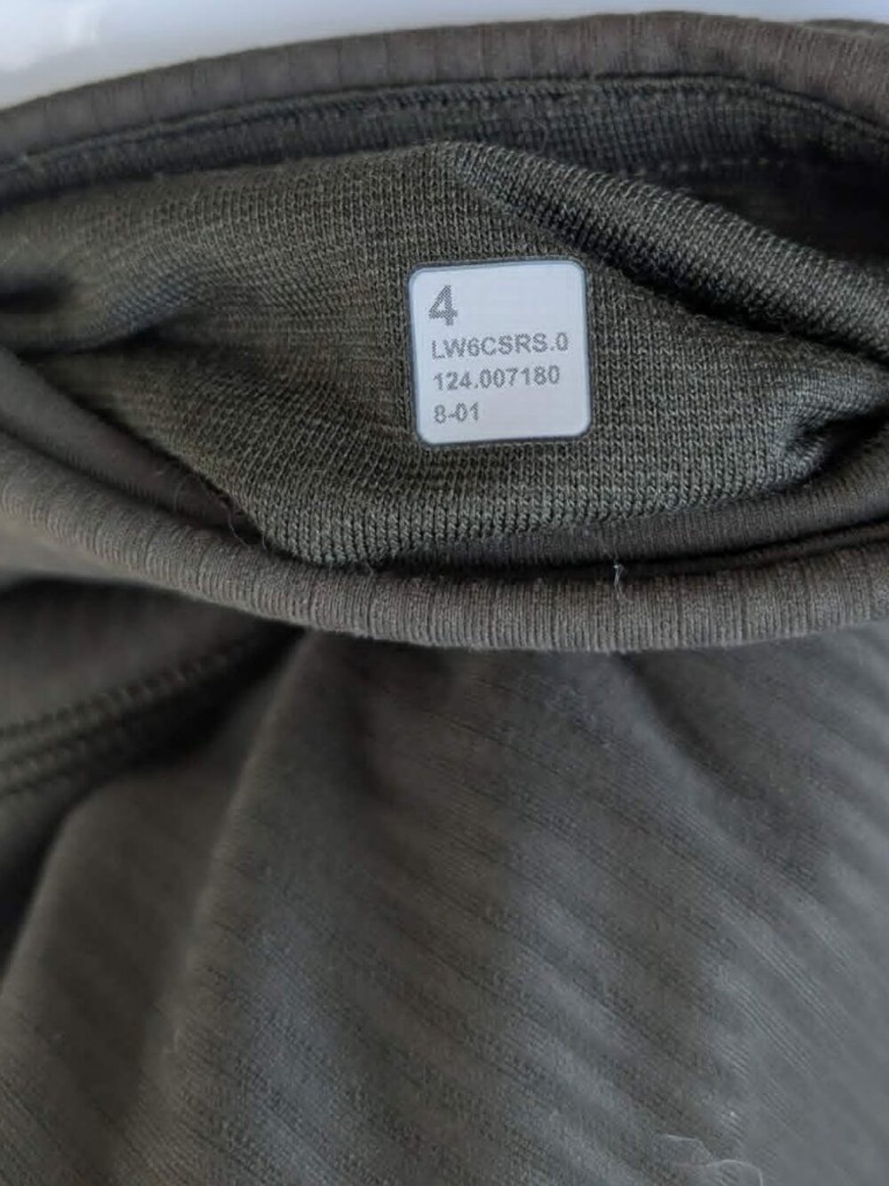 Wunder Train High-Rise Ribbed Crop 23" - Picture 2 of 3